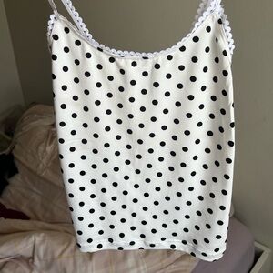 Polka Dot Camisole Top